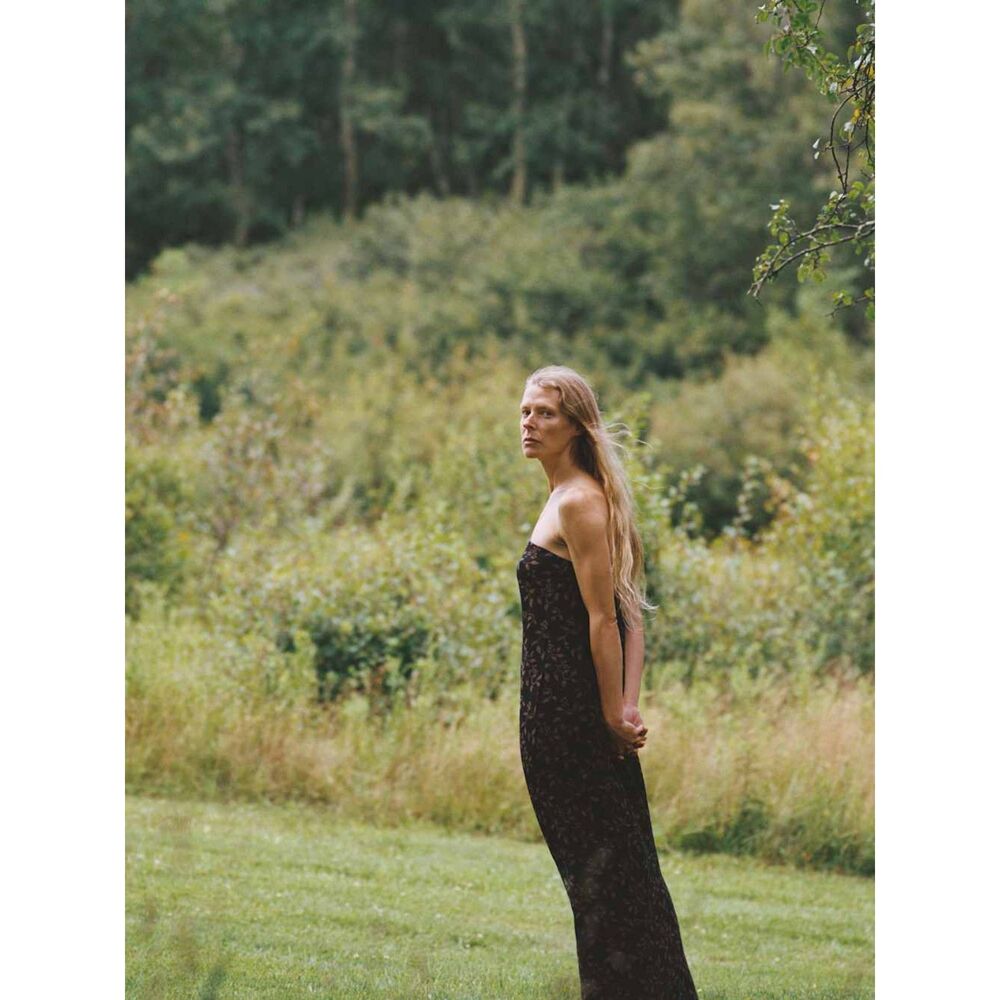 Reformation Larkin Dress in Carob size L - Picture 5 of 10